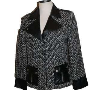 Bradley Bayou Houndstooth coat size XS